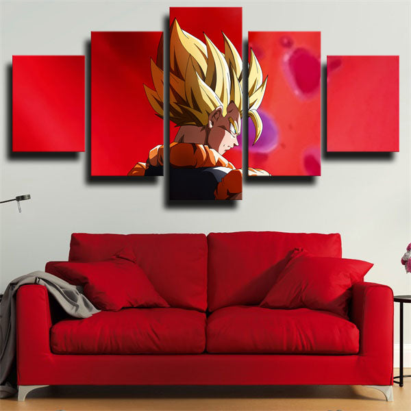 Dragon Ball Gogeta Red Canvas Wall Art