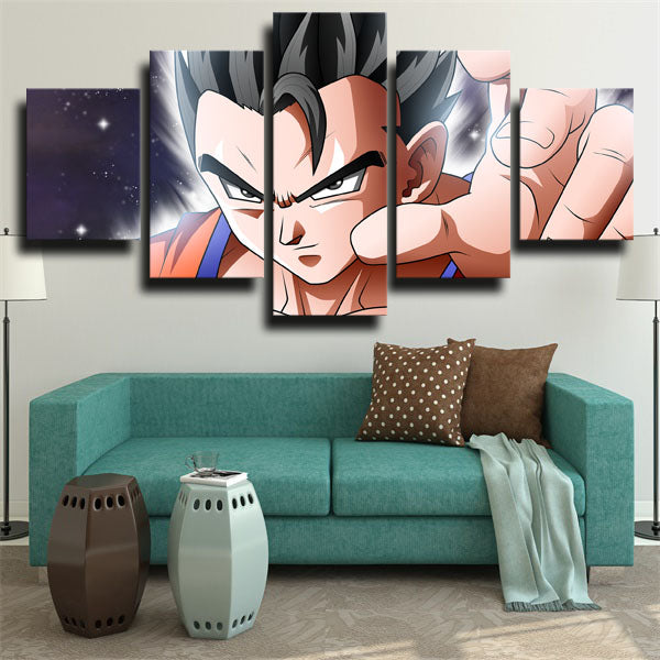 Dragon Ball Goten Face Canvas Wall Art