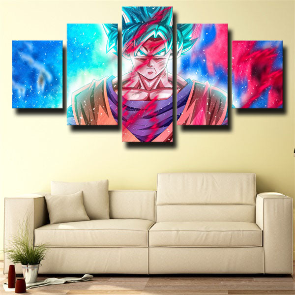 Dragon Ball Hurt Goku Canvas Wall Art