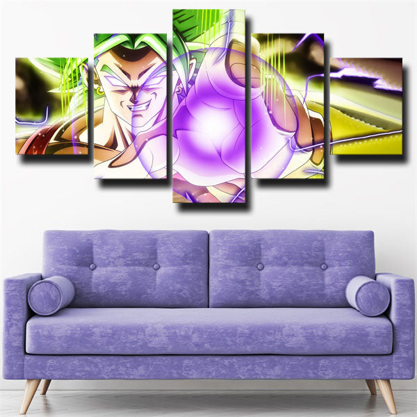 Dragon Ball Kale Canvas Wall Art