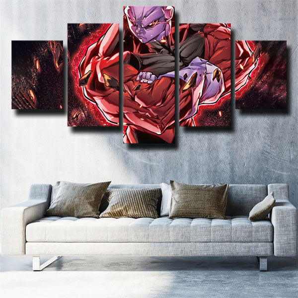 Dragon Ball Red Jiren Canvas Wall Art
