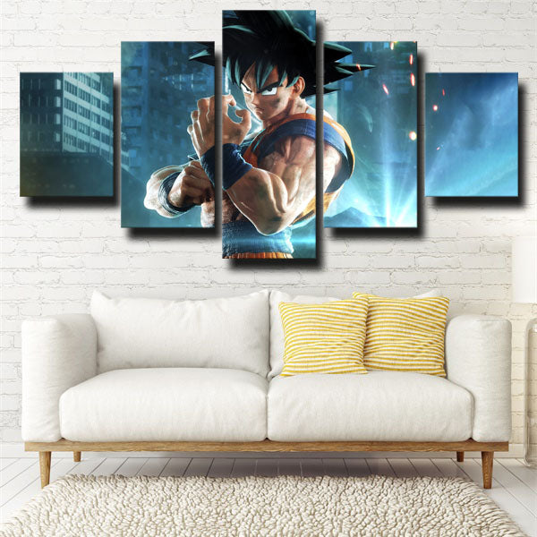Dragon Ball Saiyan Goku Canvas Wall Art
