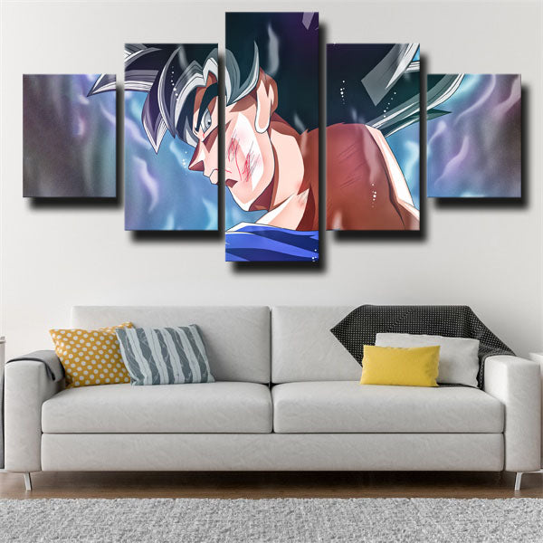 Dragon Ball Son Goku Back View Canvas Wall Art