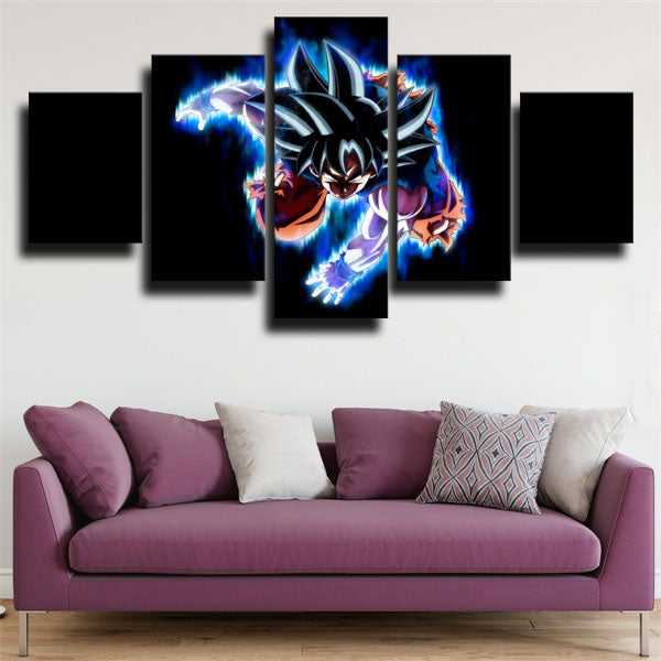 Dragon Ball Son Goku Black Canvas Wall Art