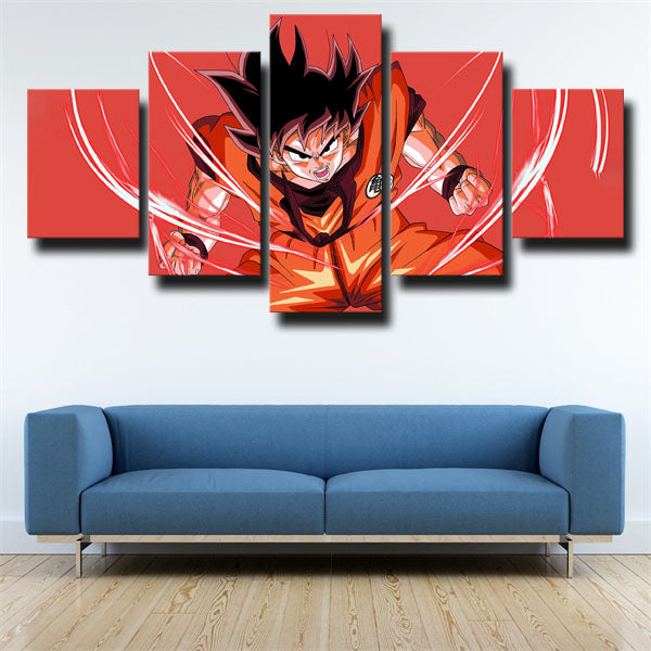 Dragon Ball Son Goku Kid Canvas Wall Art Dragon Ball Son Goku Kid Canvas Wall Art