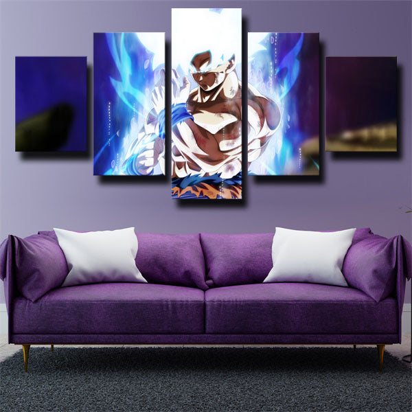 Dragon Ball Super Saiyan Goku Canvas Wall Art