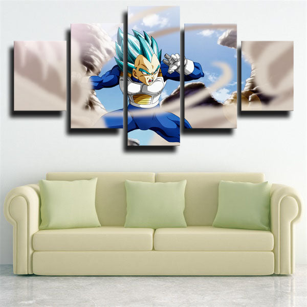 Dragon Ball Vegeta In Dusty Canvas Wall Art