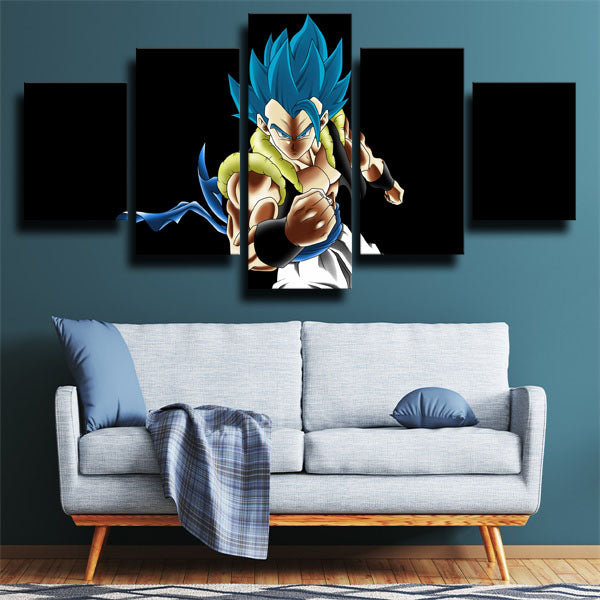 Dragon Ball Yamcha Black Canvas Wall Art