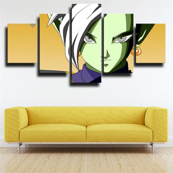 Dragon Ball Zamasu Face Canvas Wall Art
