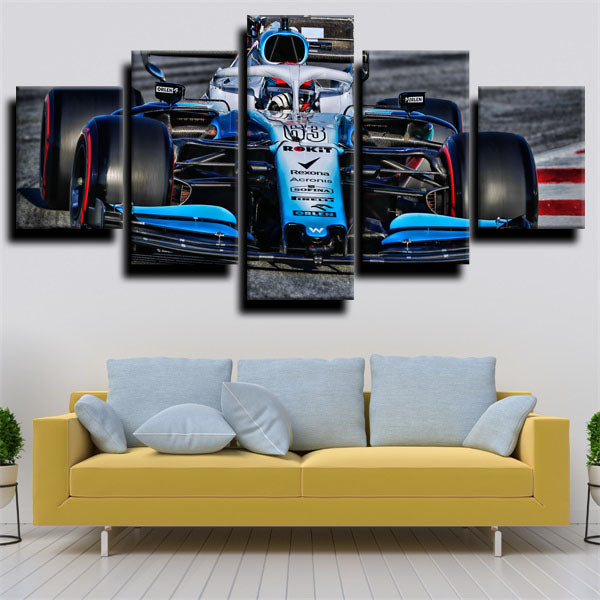 F1 Car Mercedes M10 Eq Power Canvas Wall Art