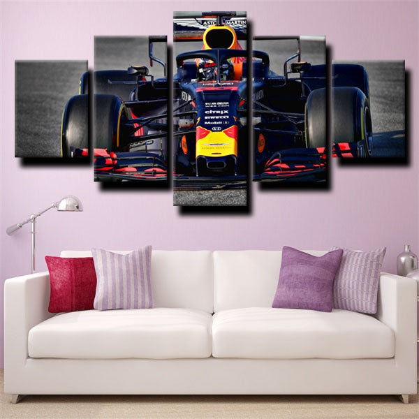 F1 Cars Red Bull Racing-Honda Canvas Wall Art