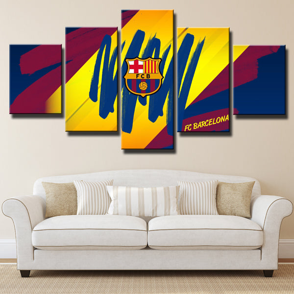 Fc Barcelona Cant Del Barça Canvas Wall Art