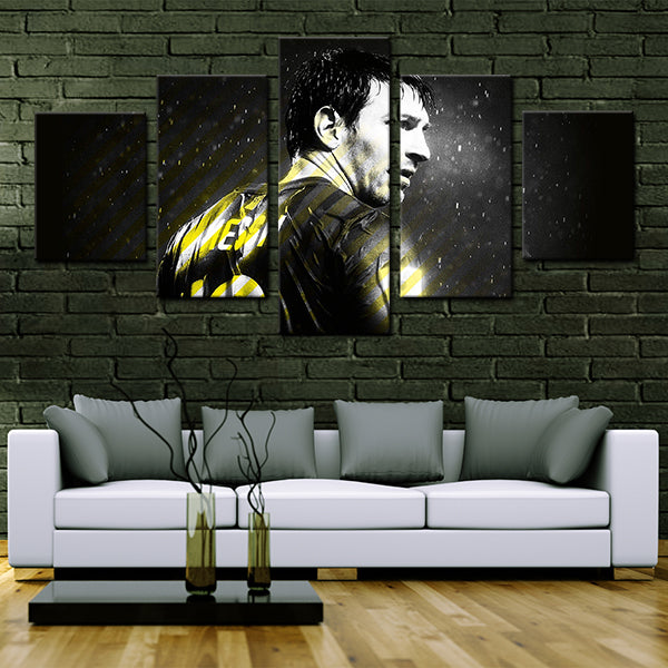 Fc Barcelona Perfect Libero Lionel Messi Canvas Wall Art