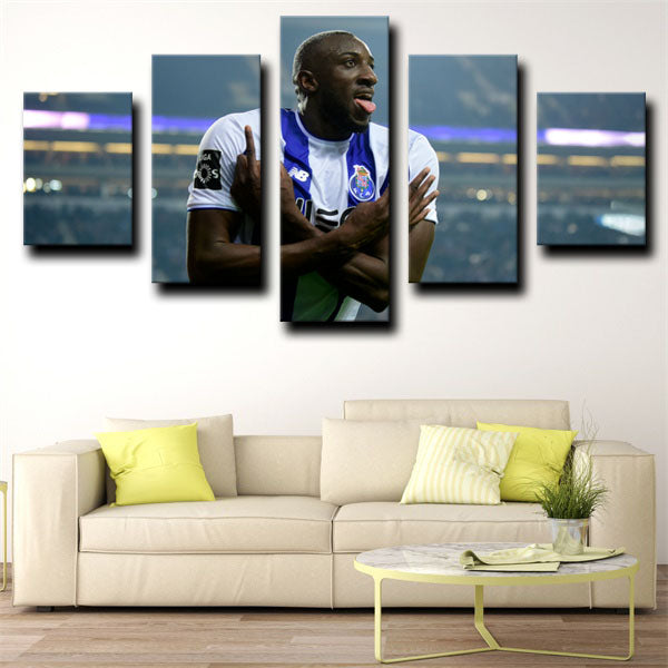 Fc Porto Forward Malian Jamie Vardy Moussa Marega Canvas Wall Art Fc Porto Forward Malian Jamie Vardy Moussa Marega Canvas Wall Art