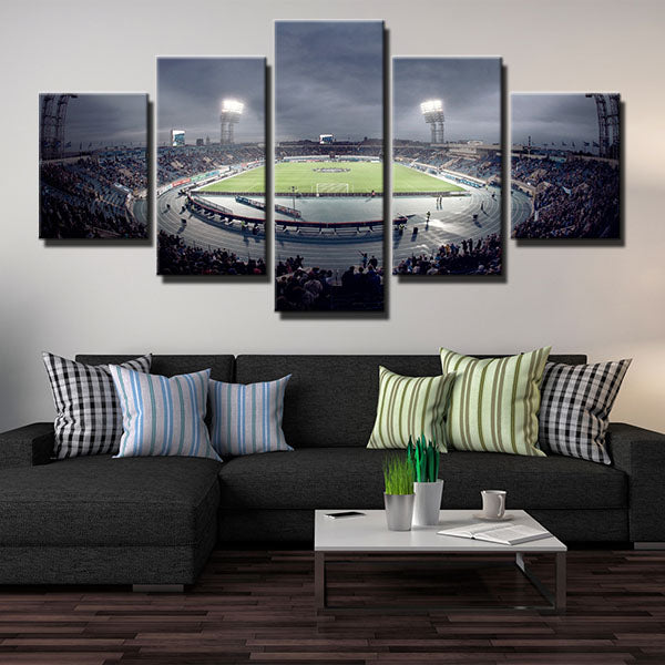 Fc Zenit Saint Court Canvas Wall Art