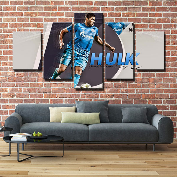 Fc Zenit Saint Forward Hulk Givanildo Vieira De Souza Canvas Wall Art
