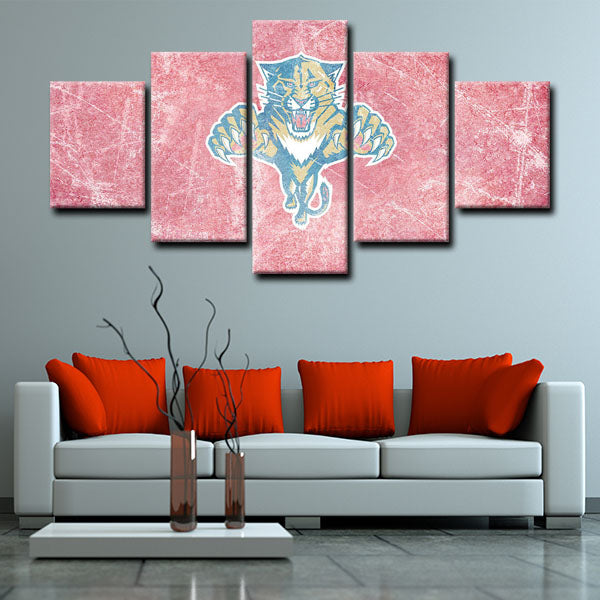 Florida Panthers Team Canvas Wall Art