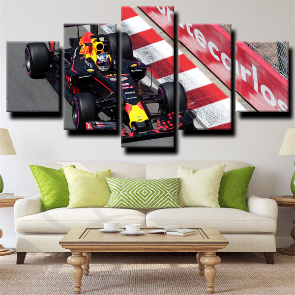 Formula 1 Car Red Bull Canvas Wall Art