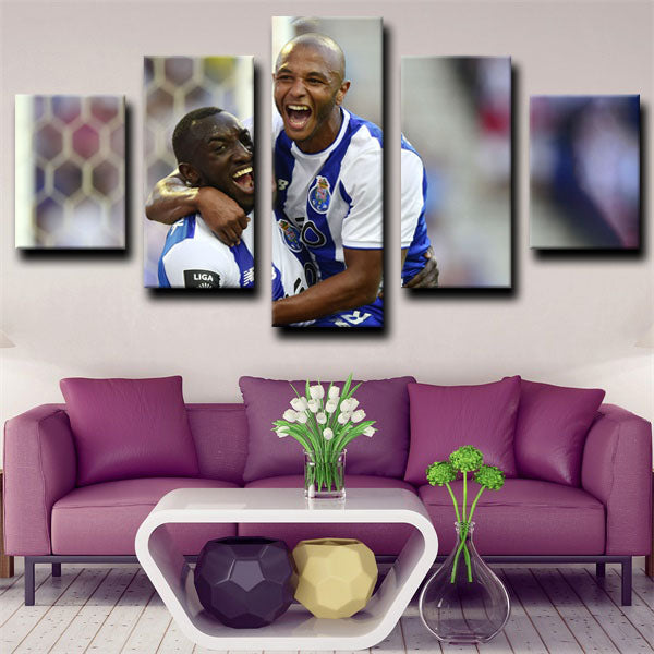 Futebol Clube Do Porto Fc Porto Team Symbol Canvas Wall Art