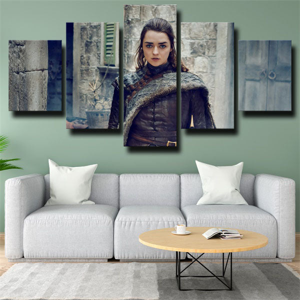 Game Of Thrones Arya Stark Canvas Wall Art