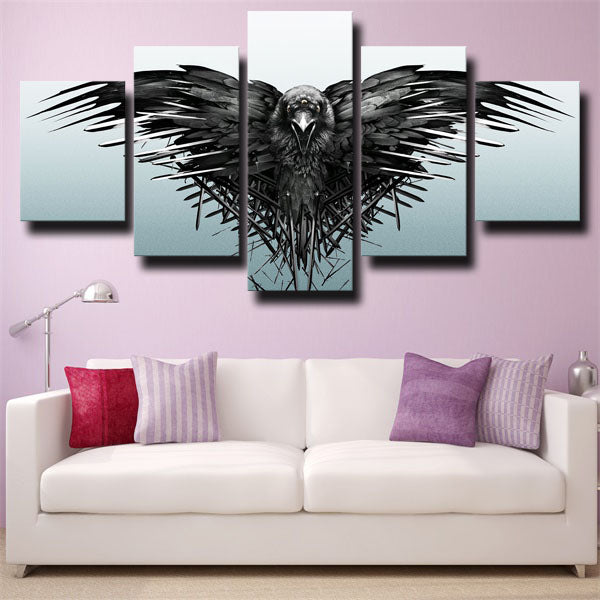 Game Of Thrones Eagle Canvas Wall Art