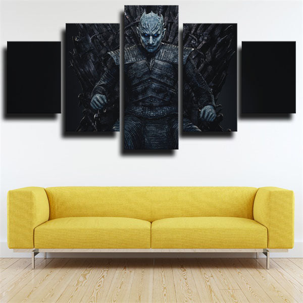 Game Of Thrones Night King Canvas Wall Art