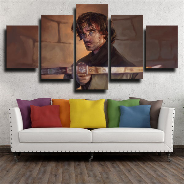 Game Of Thrones The Halfman Tyrion Lannister Canvas Wall Art