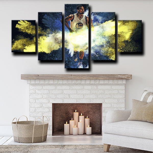 Golden State Warriors Small Forward The Black Falcon Barnes Canvas Wall Art