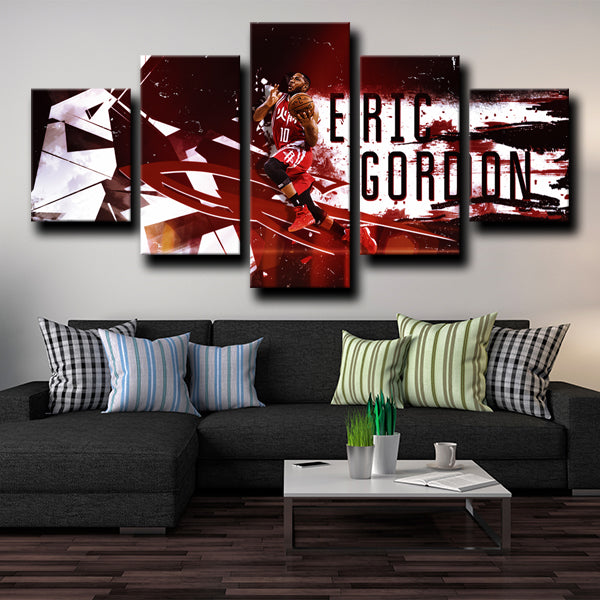 Houston Rockets Shooting Guard Flash Eric Gordon Canvas Wall Art Houston Rockets Shooting Guard Flash Eric Gordon Canvas Wall Art