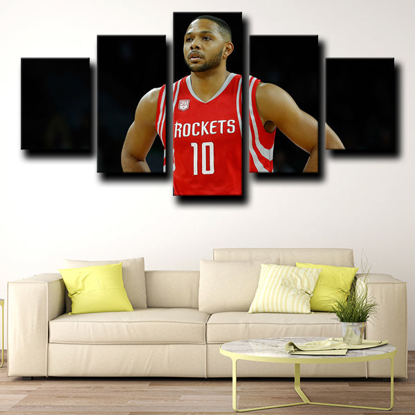 Houston Rockets Shouter Eric Gordon Red Canvas Wall Art Houston Rockets Shouter Eric Gordon Red Canvas Wall Art
