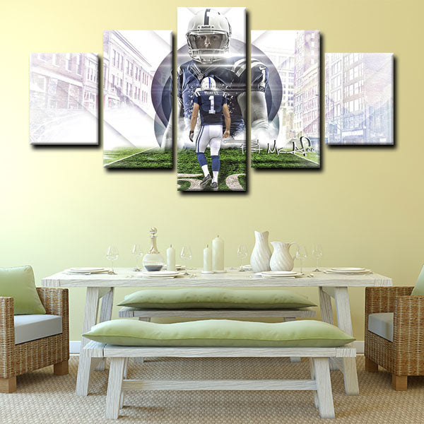 Indianapolis Colts Canvas Wall Art