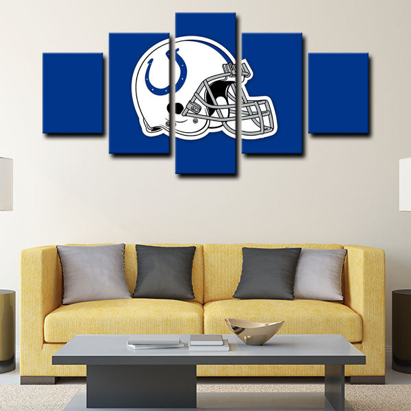 Indianapolis Colts Emblem Canvas Wall Art Indianapolis Colts Emblem Canvas Wall Art
