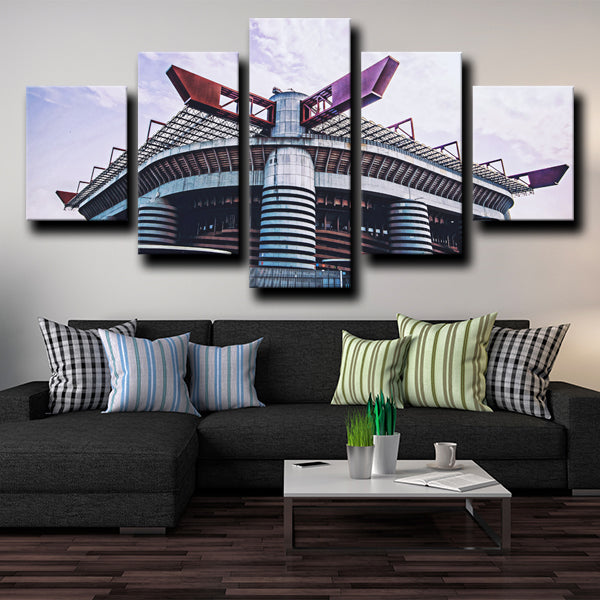 Inter Milan San Siro Stadium Canvas Wall Art
