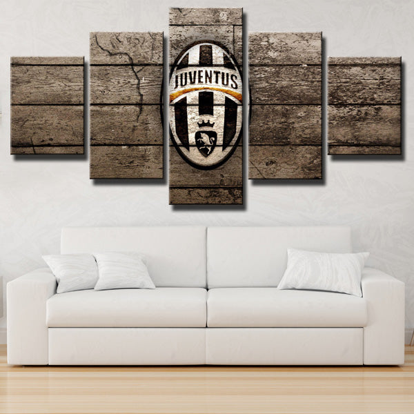 Juventus F.C. The Old Lady Canvas Wall Art