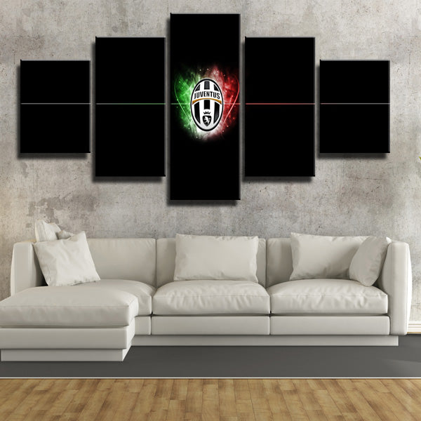 Juventus Fc The Hunchback Canvas Wall Art
