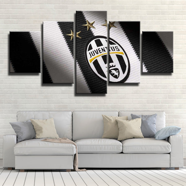 Juventus Football Club The Zebras Canvas Wall Art