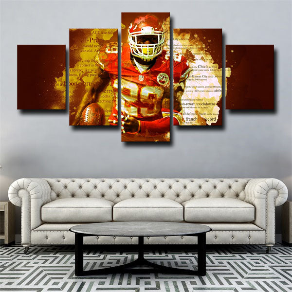 #29 Defensive Back The Fifth Dimension Eric Berry Canvas Wall Art