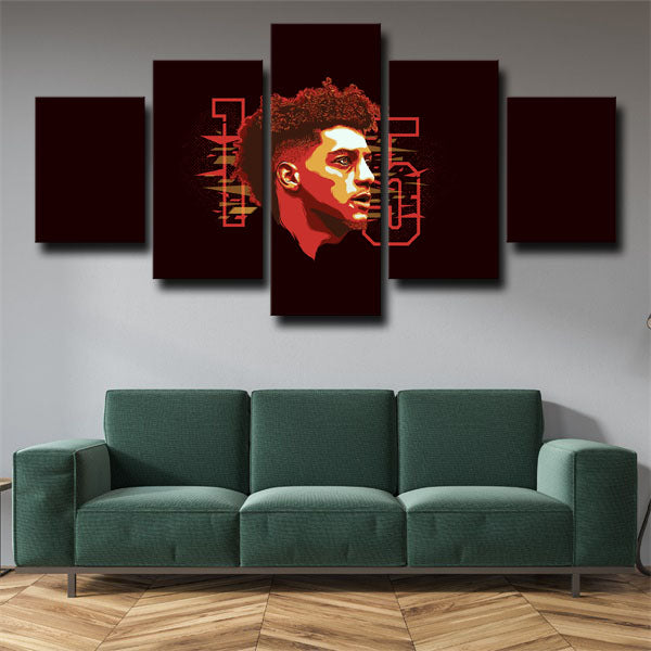 Showtime Patrick Mahomes Black Canvas Wall Art Showtime Patrick Mahomes Black Canvas Wall Art