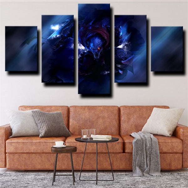 League Of Legends Assassin Fighter Rengar Canvas Wall Art