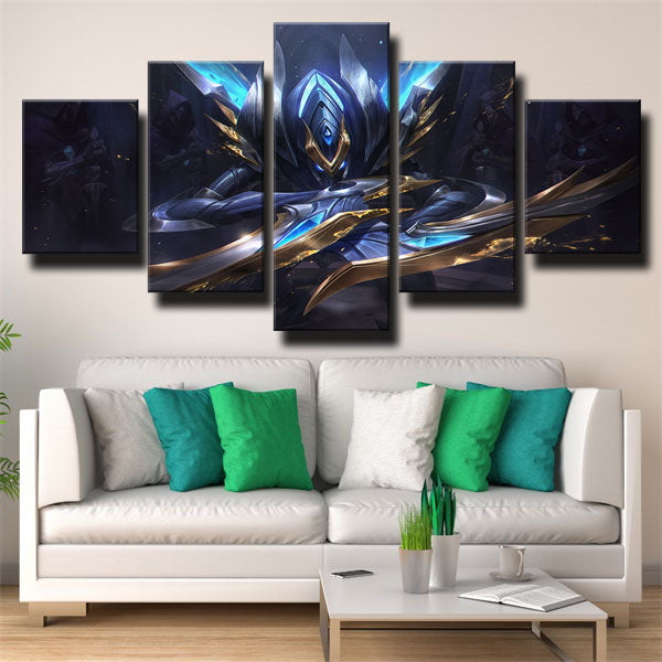 League Of Legends Assassins Warriors Kha’Zix Canvas Wall Art