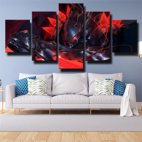 League Of Legends Assassins Warriors Kha’Zix Canvas Wall Art