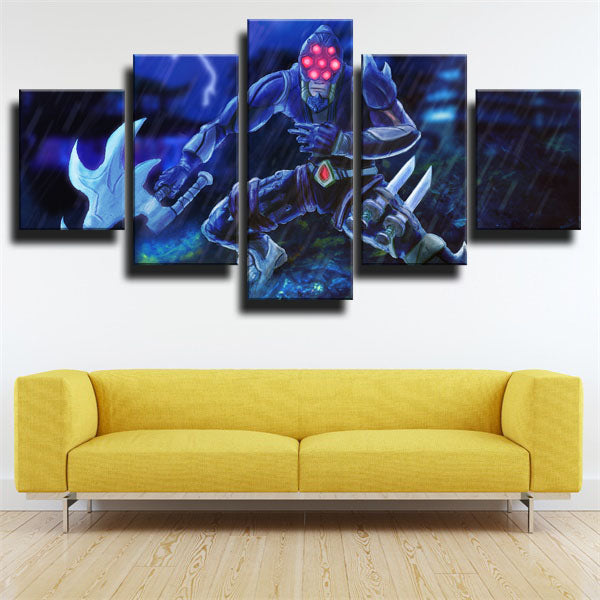 League Of Legends Assassins Warriors Master Yi Canvas Wall Art