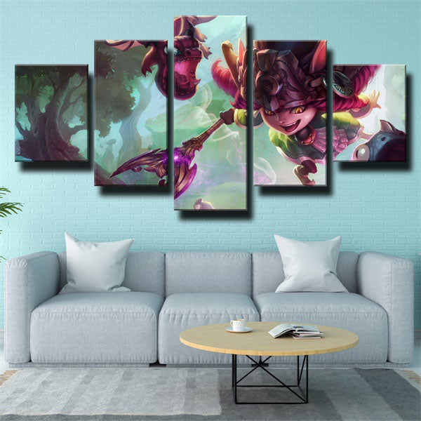 League Of Legends Assist Mage Lulu Canvas Wall Art