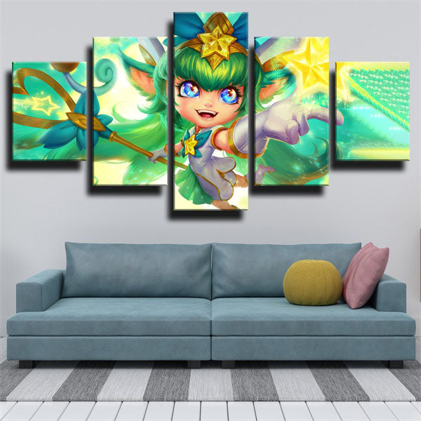 League Of Legends Assist Mage Lulu Greeg Canvas Wall Art