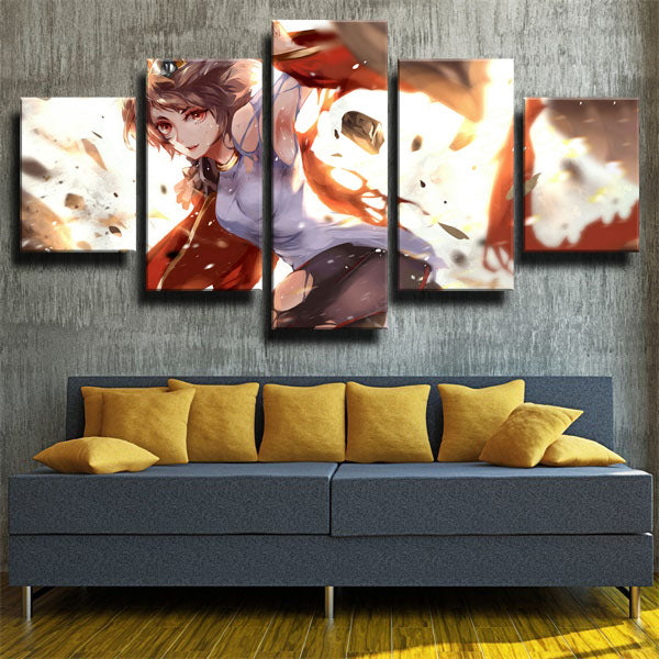 League Of Legends Auxiliary Sivir Canvas Wall Art