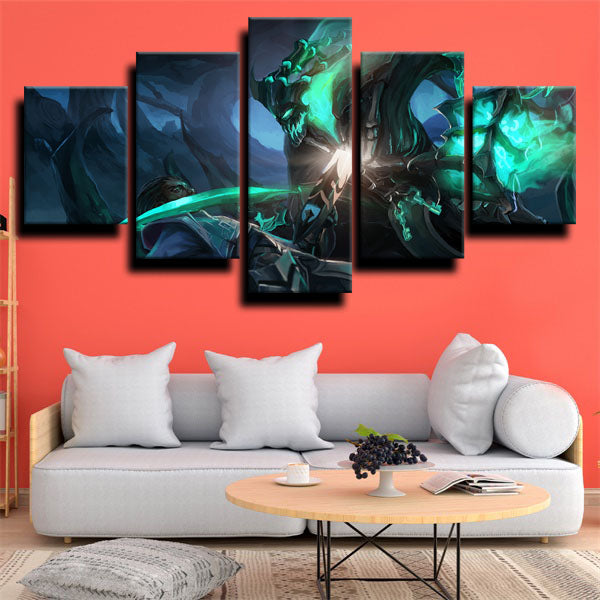 League Of Legends Auxiliary Thresh Canvas Wall Art