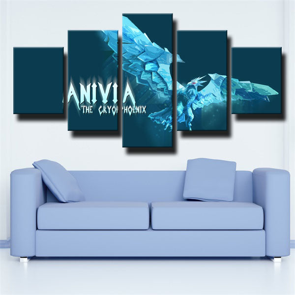 Cryophoenix Anivia Poster Canvas Wall Art