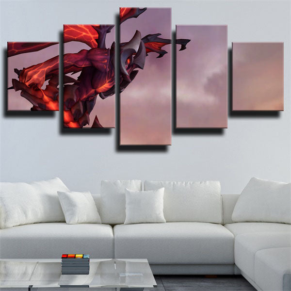 League Of Legends Darkin Blade Aatrox Canvas Wall Art