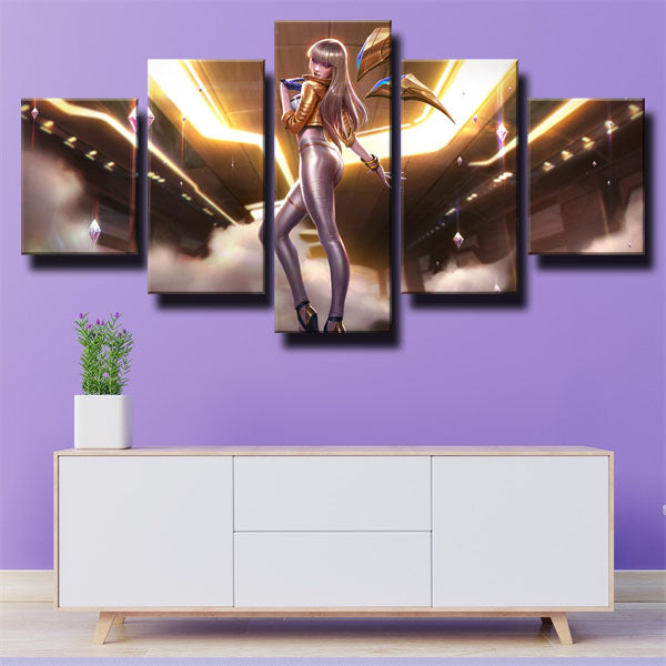 League Of Legends Daughter Of The Void Kai’Sa Canvas Wall Art