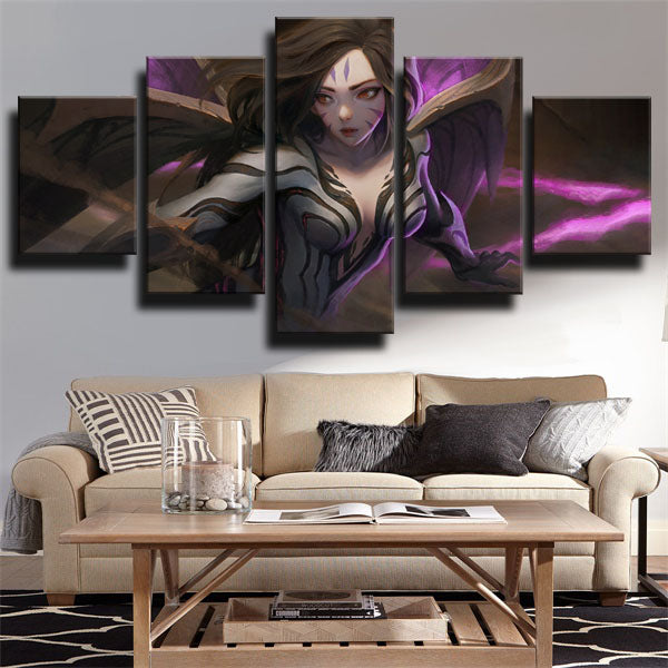 League Of Legends Daughter Of The Void Kai’Sa Canvas Wall Art